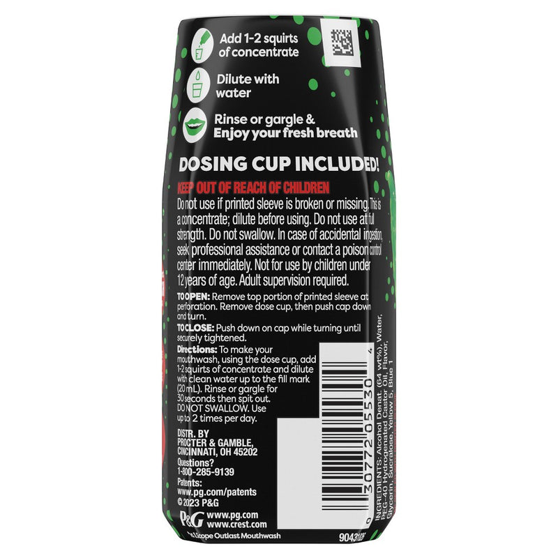 Scope Squeez Mouthwash Concentrate - Original Mint - 1.69 fl oz