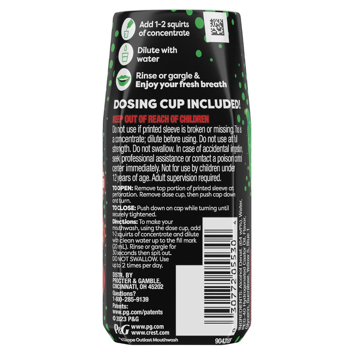 Scope Squeez Mouthwash Concentrate - Original Mint - 1.69 fl oz