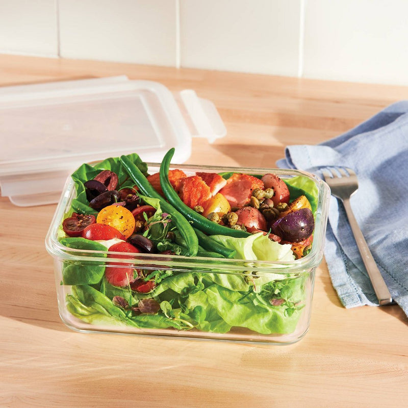 4.33 Cup Glass Food Storage Container Clear - Figmint