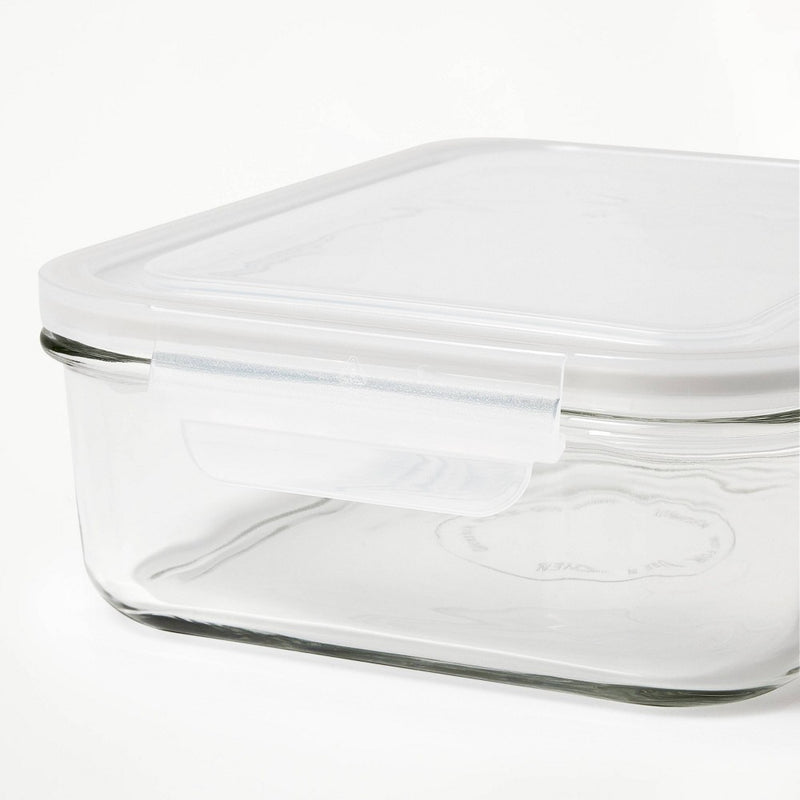 4.33 Cup Glass Food Storage Container Clear - Figmint