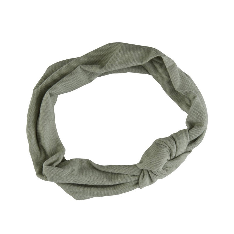 scunci No Damage Stretch Fabric Headbands - Sage Green - All Hair