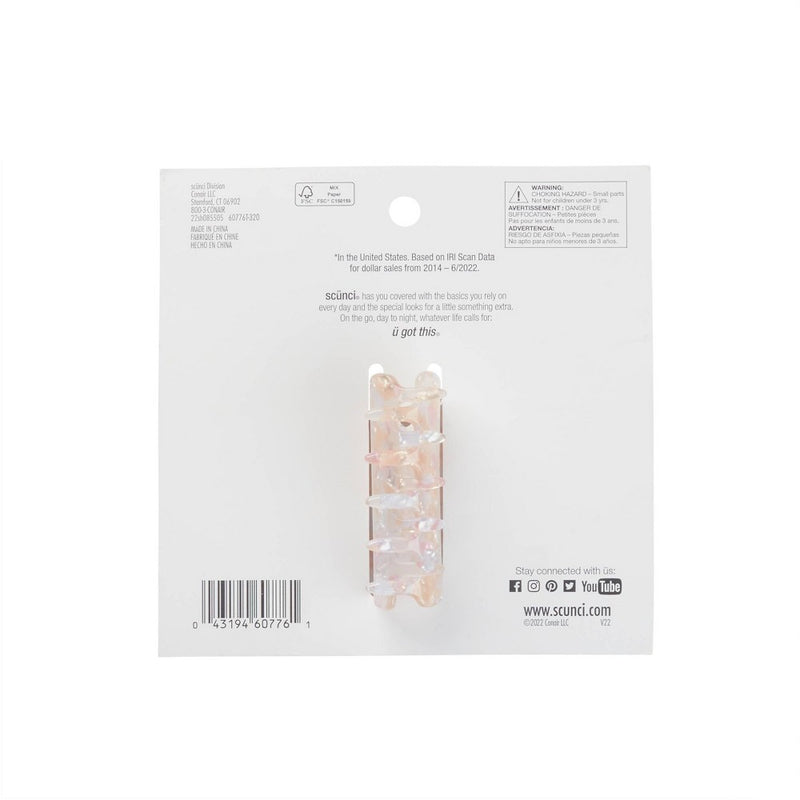scunci Collection Butterfly Fashion Jaw Hair Clip