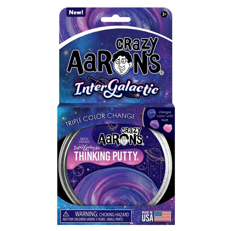 Crazy Aaron's Intergalactic Thinking Putty Tin