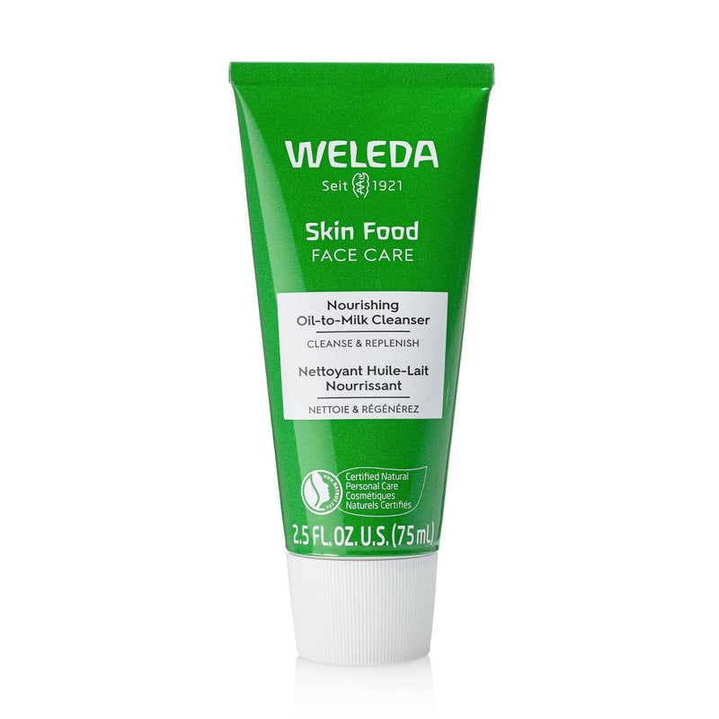 Weleda Skin Food Nourishing Oil-To-Milk Face Cleanser - Rosemary, Pansy & Calendula - 2.5 fl oz