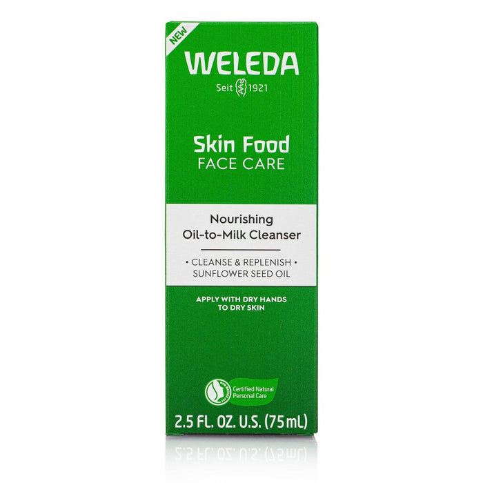 Weleda Skin Food Nourishing Oil-To-Milk Face Cleanser - Rosemary, Pansy & Calendula - 2.5 fl oz