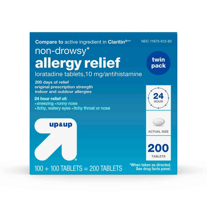 Loratadine Allergy Relief Tablets - 200ct - up & up