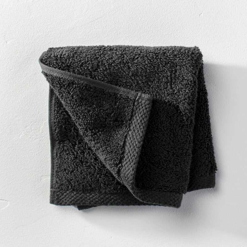Organic Washcloth Black - Casaluna