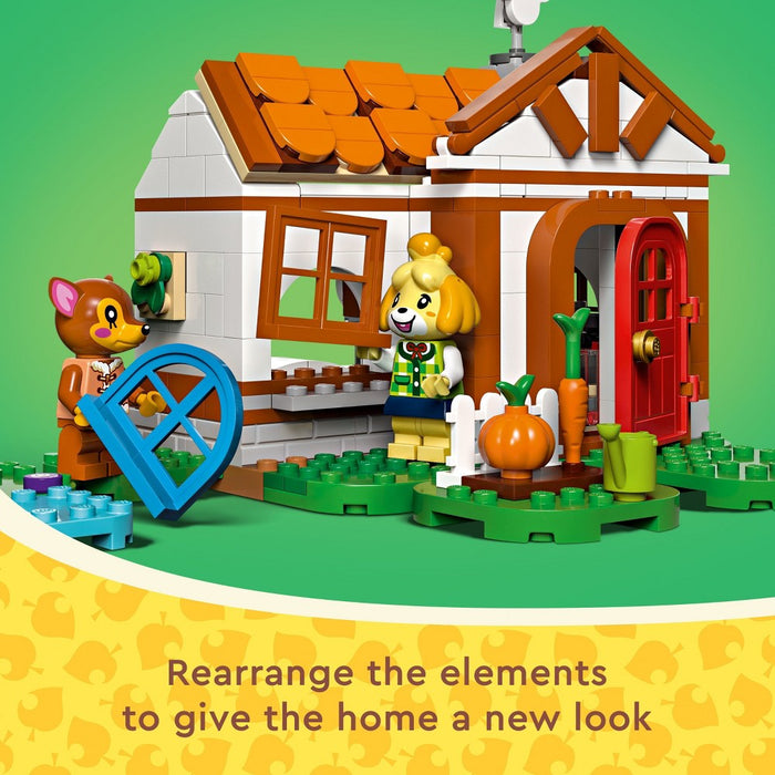 LEGO Animal Crossing Isabelle House Visit Video Game Toy 77049