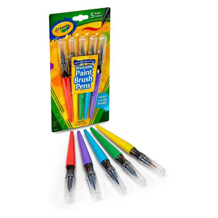 Crayola 5ct Paint Brush Pens