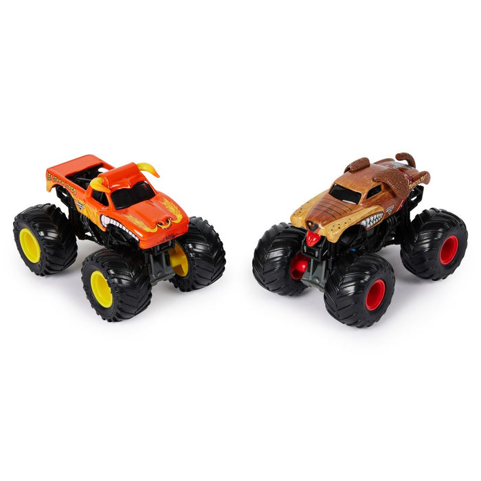 Monster Jam 1:64 Scale - 2pk EL TORO LOCO VS MONSTER MUTT