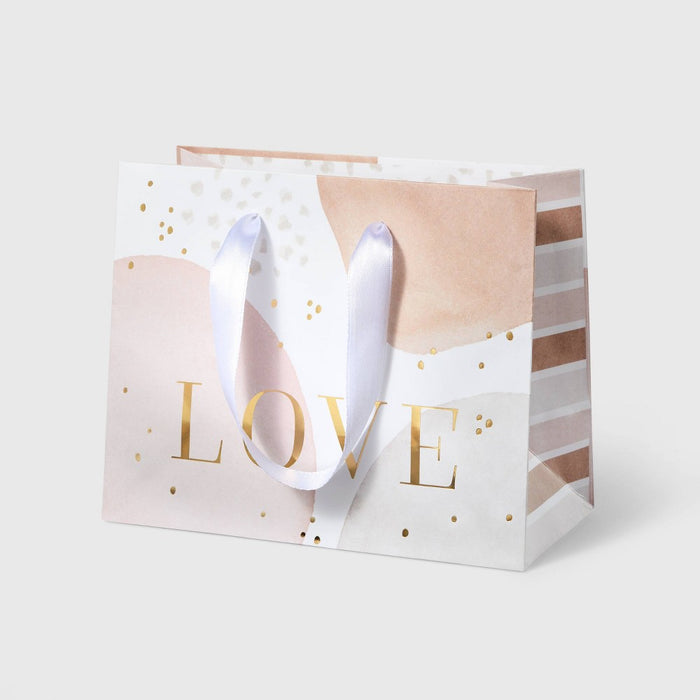 Love Shapes X-Small Wedding Gift Bag - Spritz