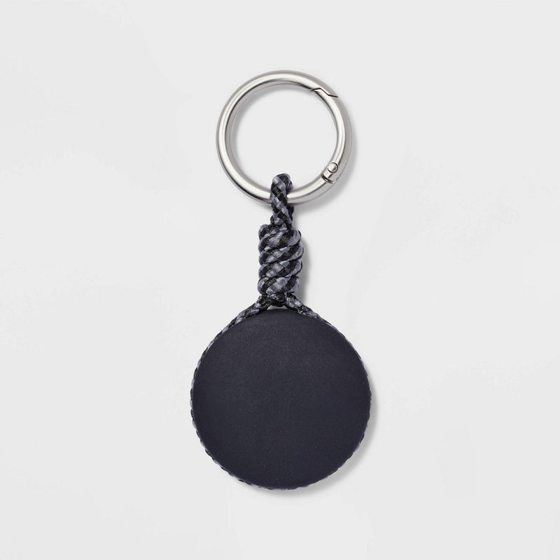 Apple AirTag Silicone/Rope Keychain - heyday Black