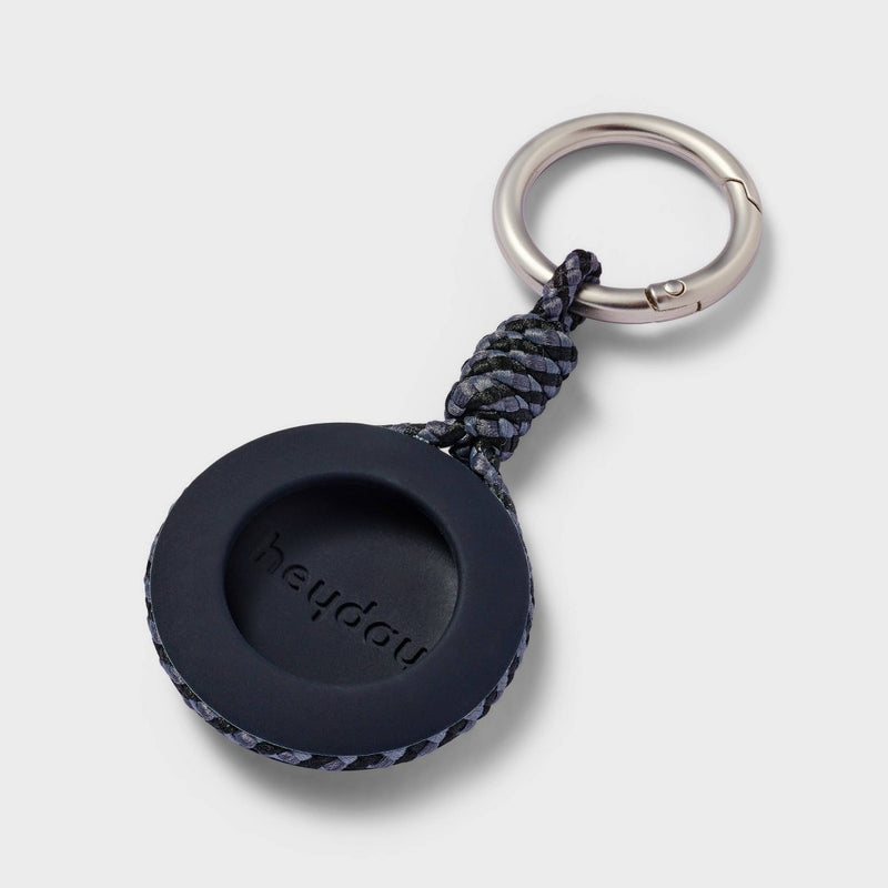 Apple AirTag Silicone/Rope Keychain - heyday Black