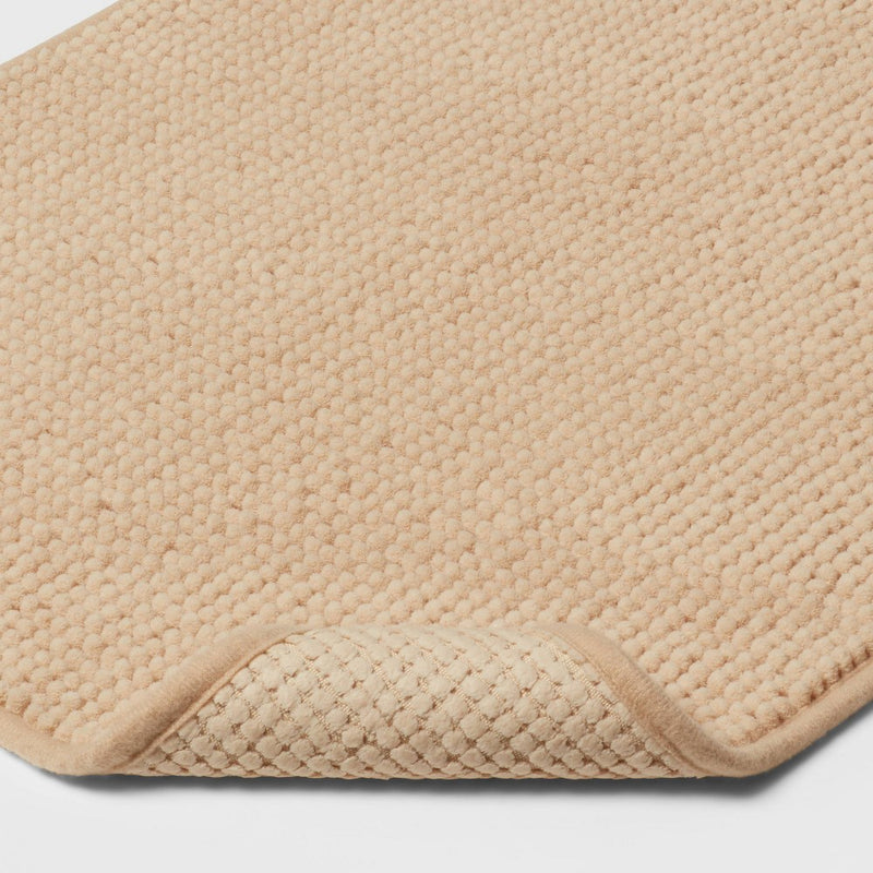 17"x24" Everyday Chenille Bath Rug Tan - Room Essentials