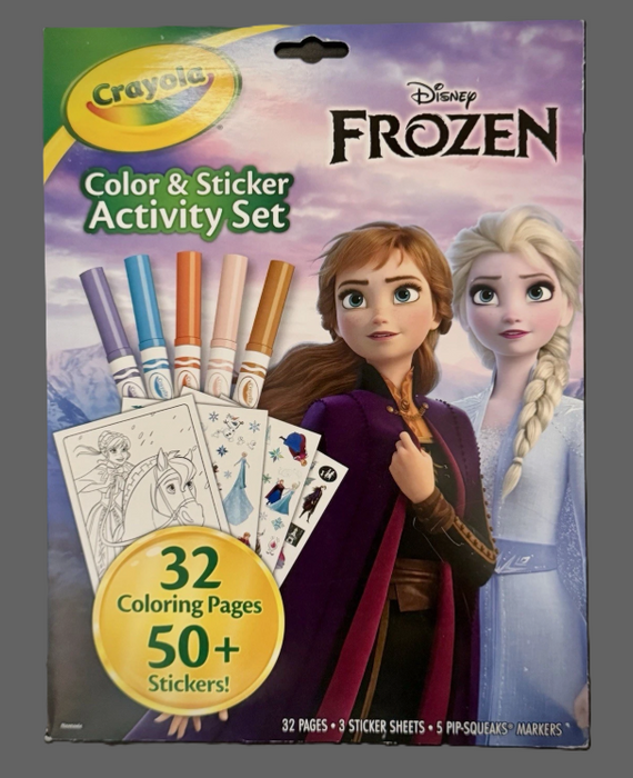 Crayola Frozen Color & Sticker Activity Set