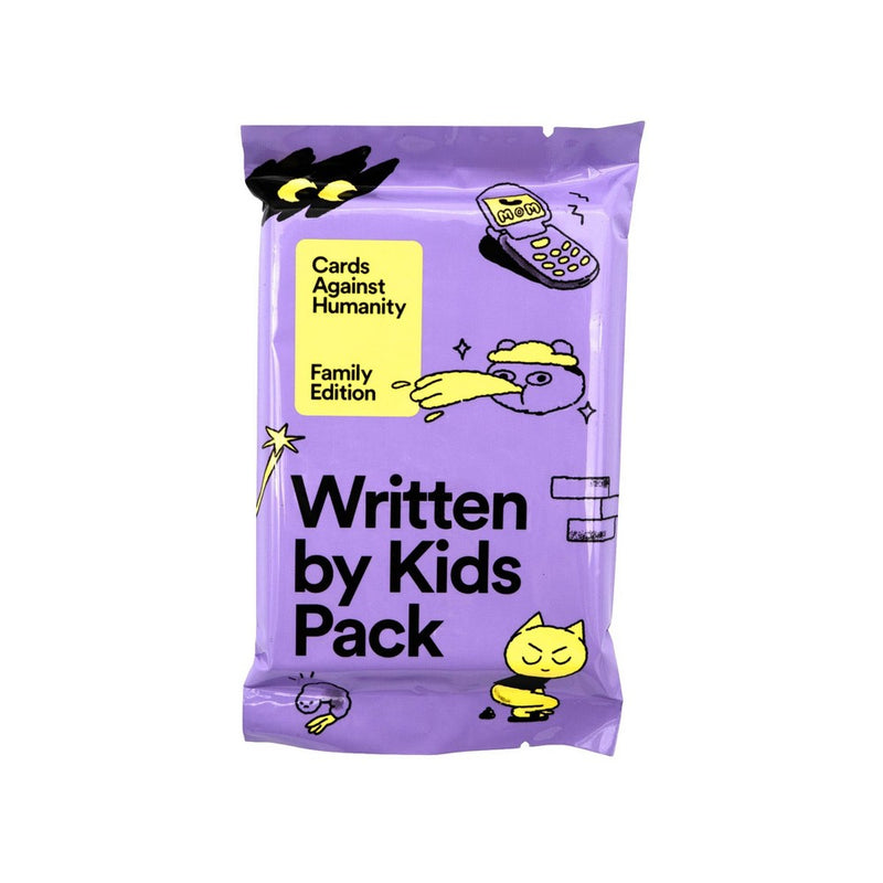 Cards Against Humanity Family Edition: Written by Kids Pack • Mini Expansion for the Game