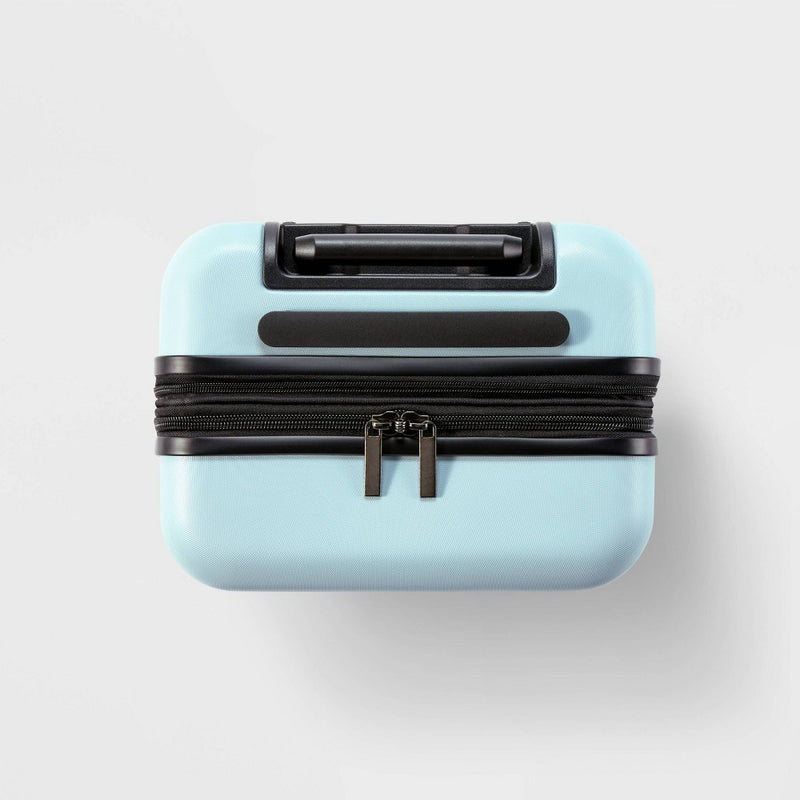 Hardside Carry On Suitcase Muddy Aqua - Open Story