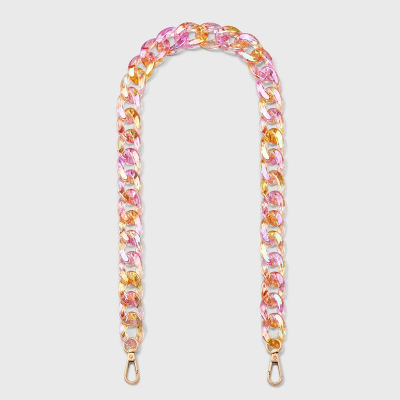 Chain Shoulder Handbag Strap - A New Day Iridescent Pink