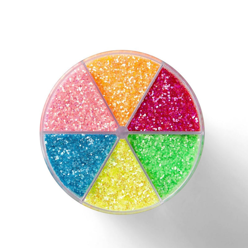 6ct Glitter Shaker Neon - Mondo Llama