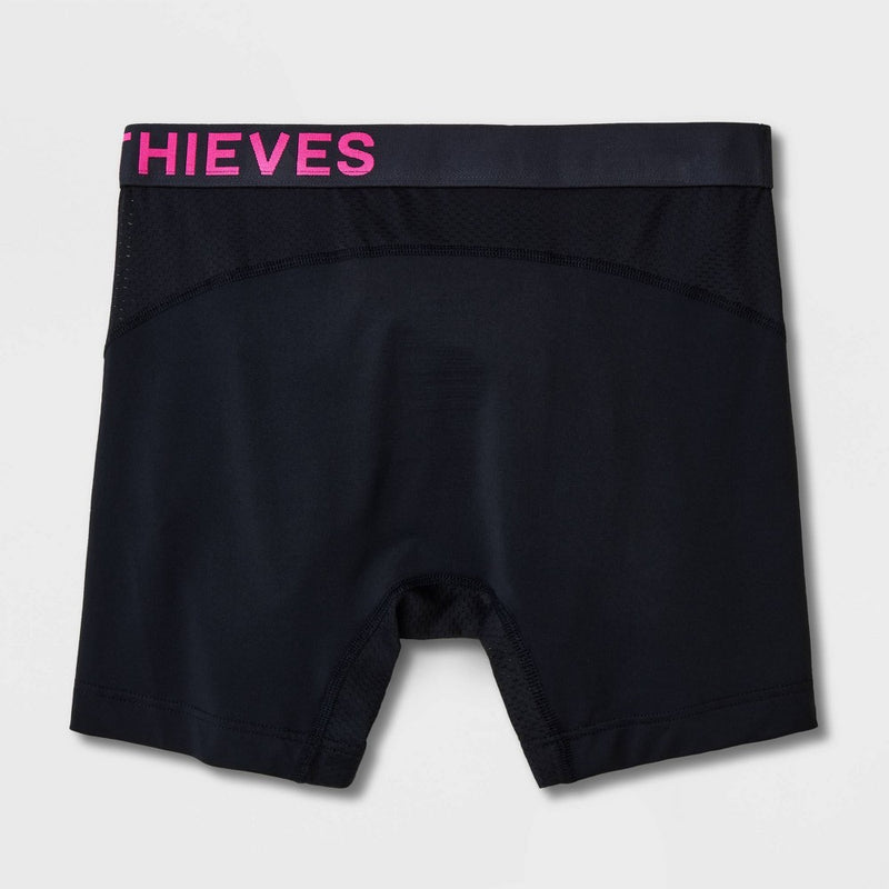 Pair of Thieves Men's SuperCool Boxer Briefs 2pk - Pink/Black M