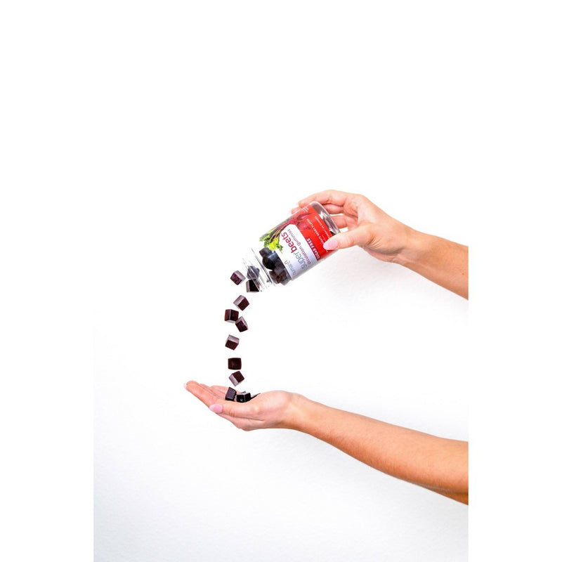 SuperBeets Sugar Free Circulation Vegan Gummies - Pomegranate - 60ct