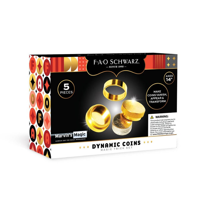 FAO Schwarz Dynamic Coins Magic Trick Set