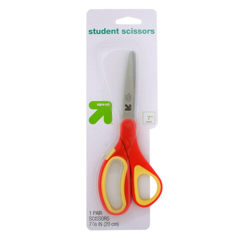 7" Student Scissors (Color Will Vary) - up & up