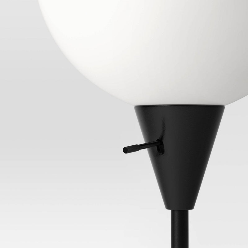 Torchiere Floor Lamp Black - Room Essentials