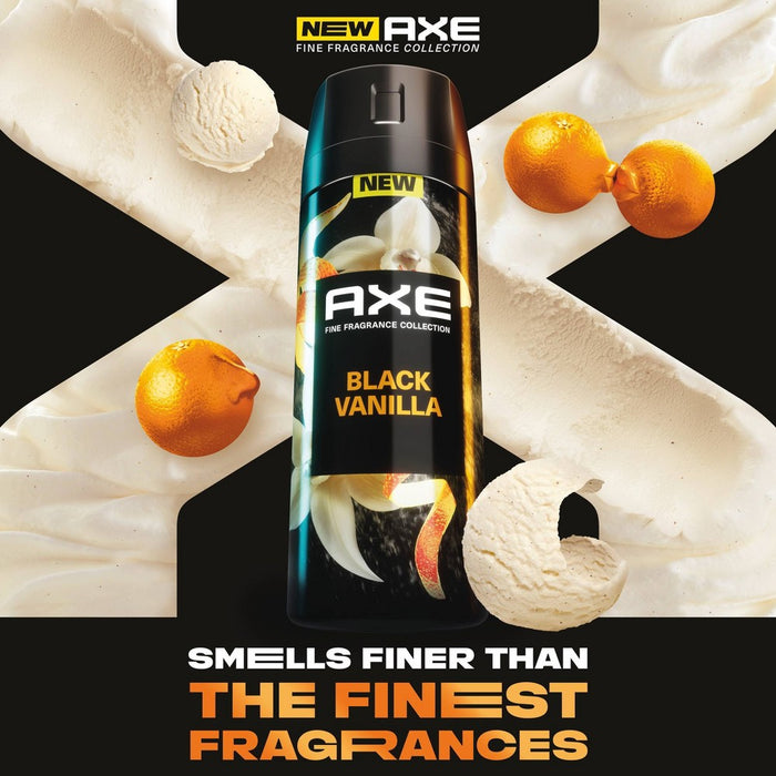 Axe Fine Black Vanilla Fragrance Collection - 4oz