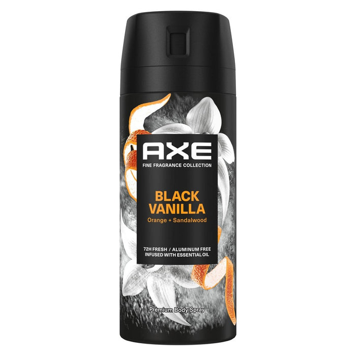 Axe Fine Black Vanilla Fragrance Collection - 4oz