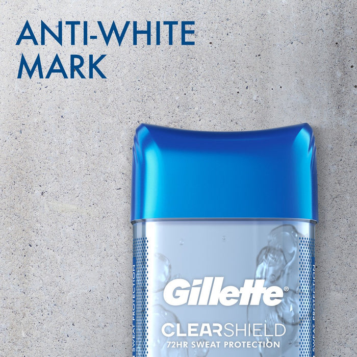 Gillette Clear Gel Antiperspirant Deodorant for Men - Cool Wave - 3.8oz