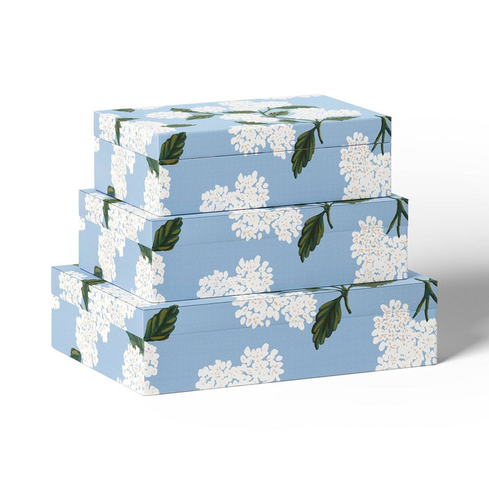Rifle Paper Co. x Target Large Hydrangea Decorative Storage Box