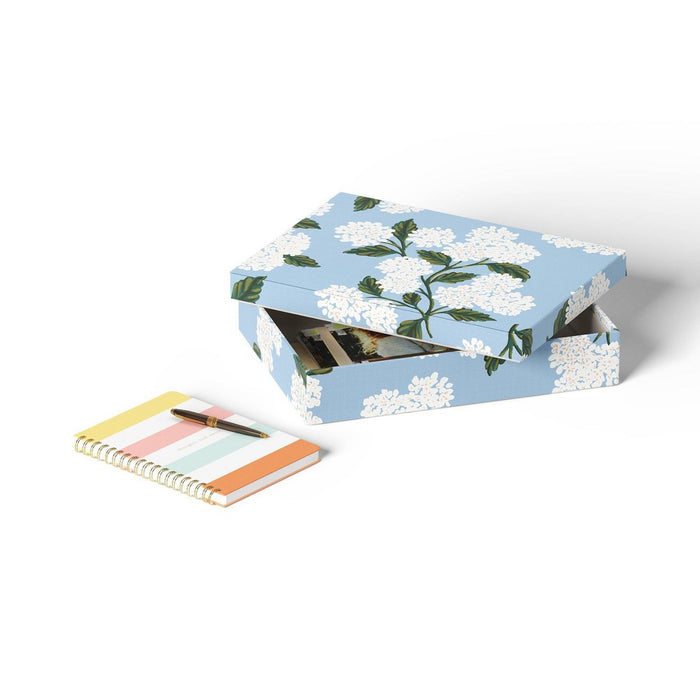 Rifle Paper Co. x Target Large Hydrangea Decorative Storage Box