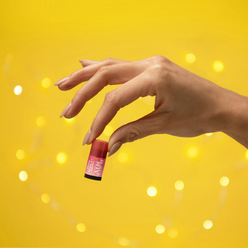 Burt's Bees LB Mini Rose + Red Dahlia + Hibiscus Mini Lip Balms Gift Set - 3ct