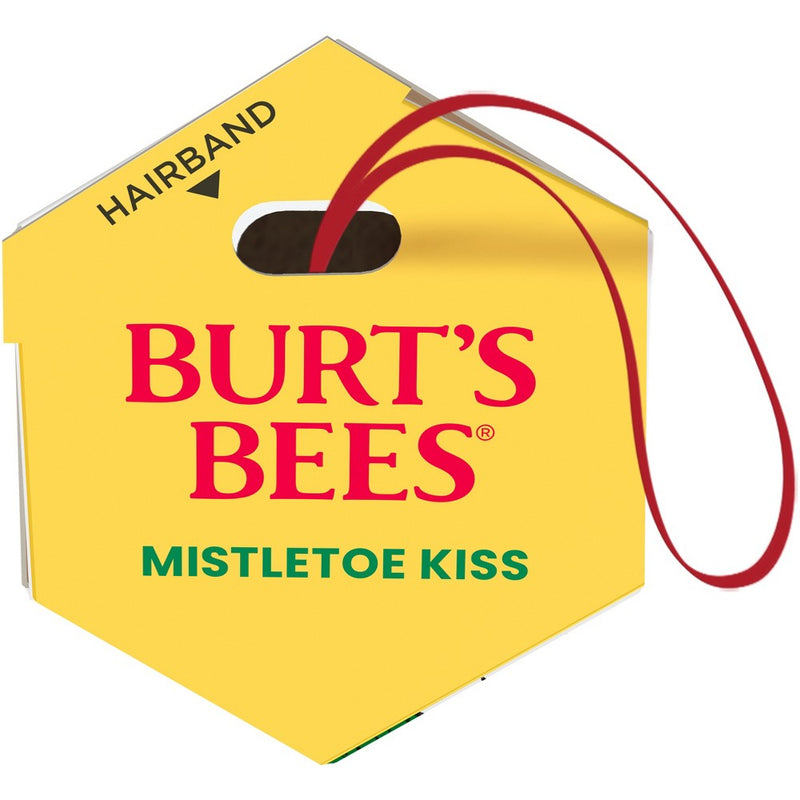 Burt's Bees Mistletoe Kiss Pink Pomegranate Lip Balm Gift Set - 3pc