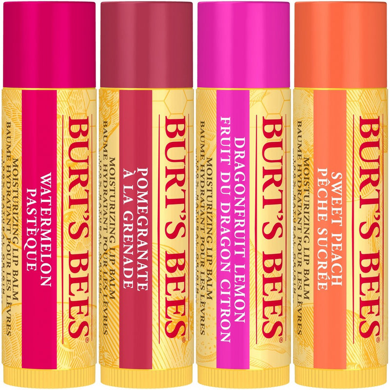 Burt's Bees Beeswax Bounty Fruit Lip Balms Gift Set - 4pc
