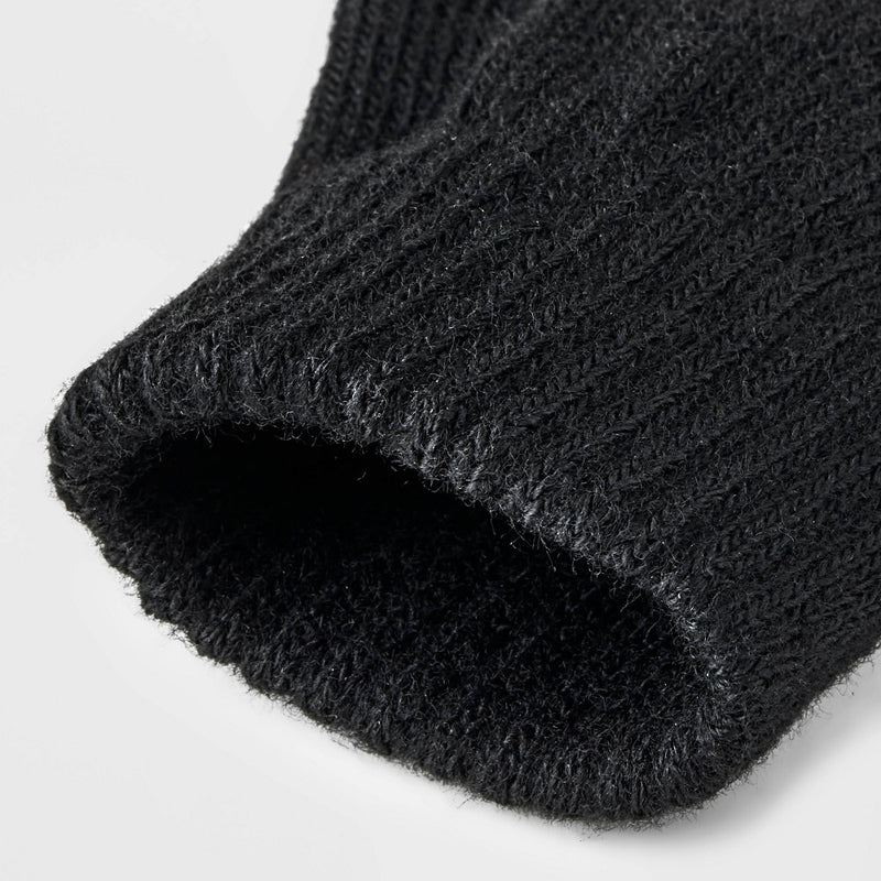 Toddler 5pk Mittens - Cat & Jack Black One Size Fits Most