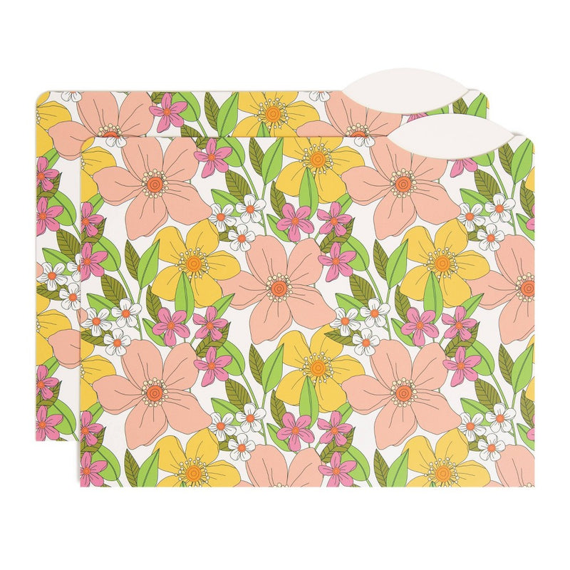 U Brands 6ct File Folders - Pop Florals