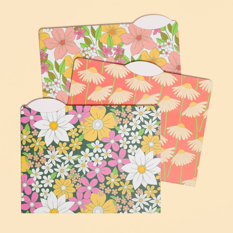U Brands 6ct File Folders - Pop Florals