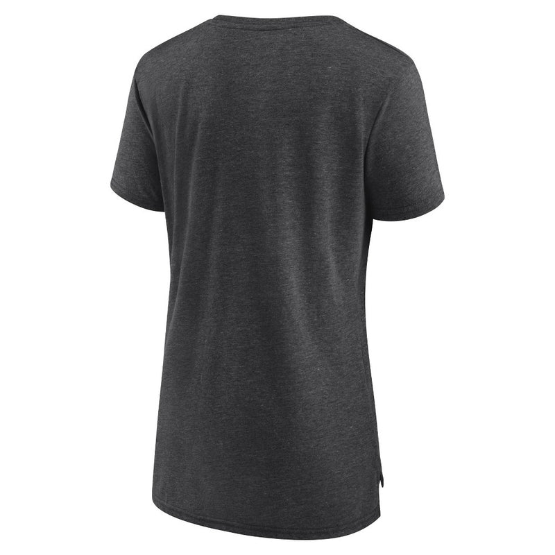 NFL Philadelphia Eagles Women's Champ Caliber Heather Short Sleeve Scoop Neck Triblend T-Shirt - S