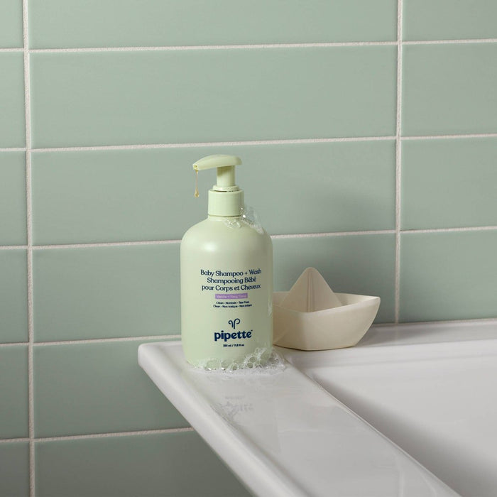 Pipette Baby Shampoo + Wash Vanilla + Ylang Ylang - 11.8 fl oz