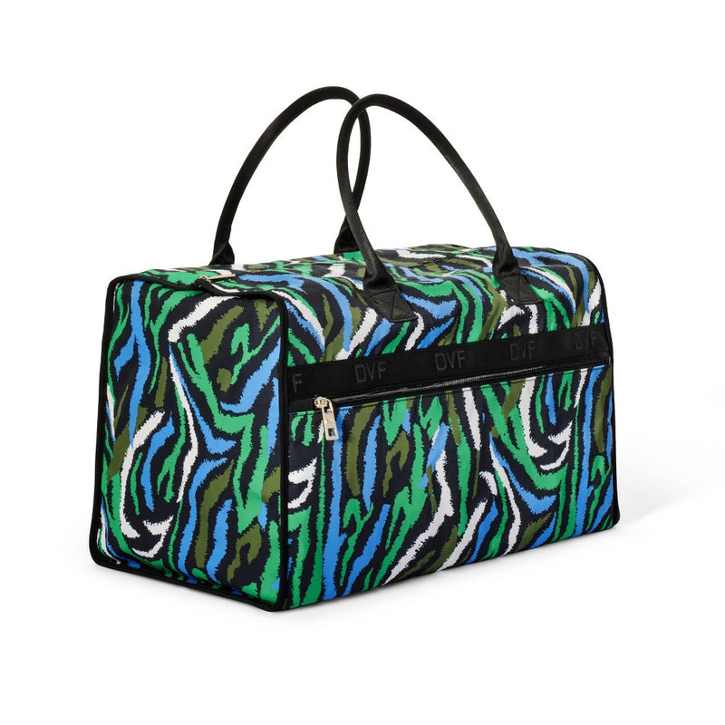 Disco Zebra Green Weekender Bag - DVF for Target