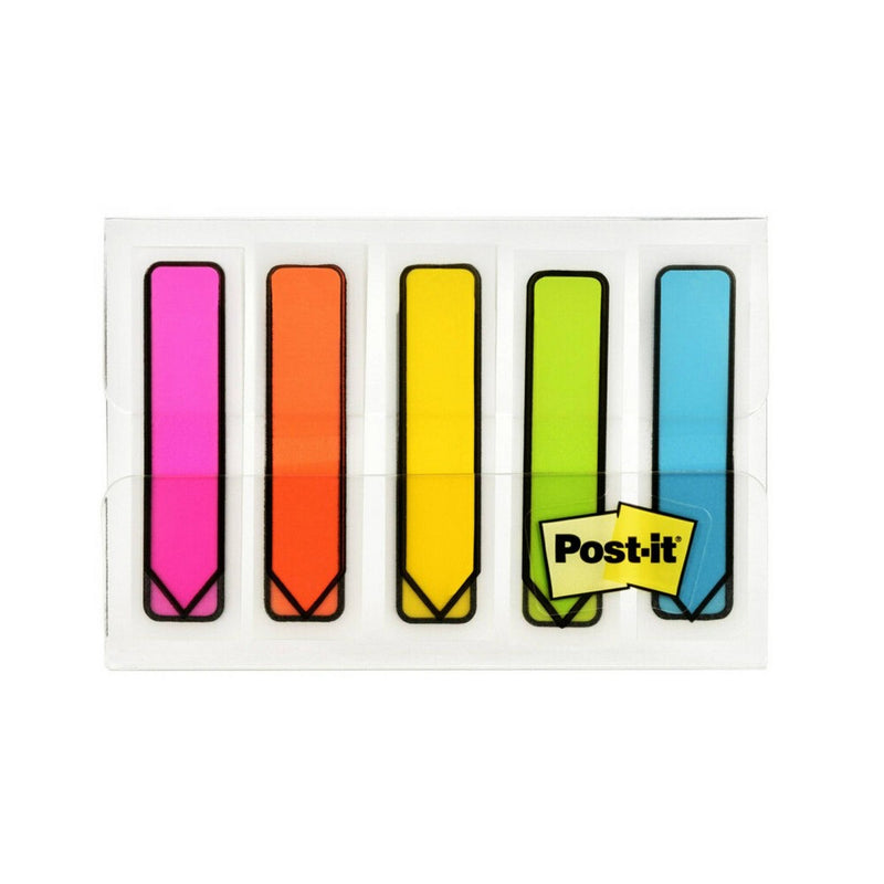 Post-it 100ct .47" Arrow Flags with On-the-Go Dispenser - Assorted Bright Colors