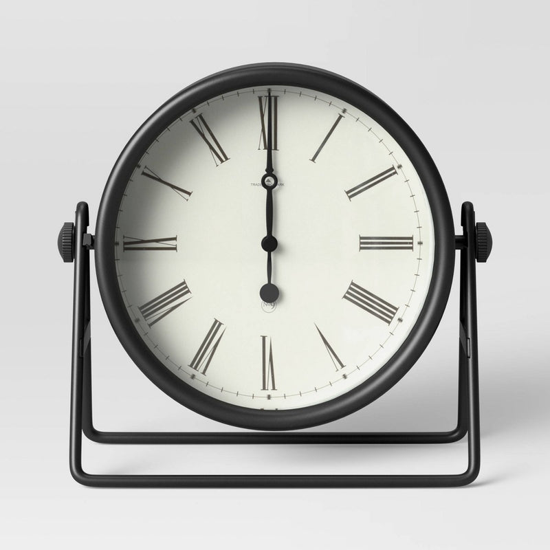 Swivel Pocket Watch Black - Threshold