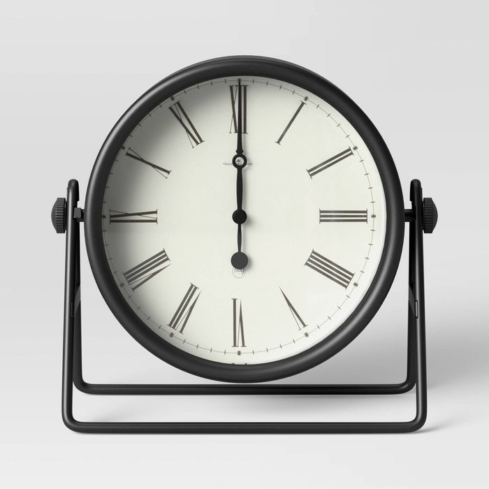 Swivel Pocket Watch Black - Threshold