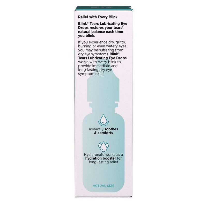 Blink Tears Lubricating Eye Drops - .5 fl oz