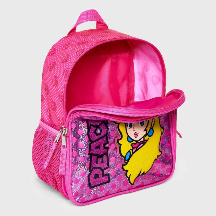 Girls' Nintendo Princess Peach 11" Mini Backpack - Pink