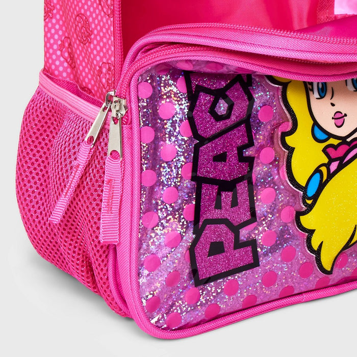 Girls' Nintendo Princess Peach 11" Mini Backpack - Pink