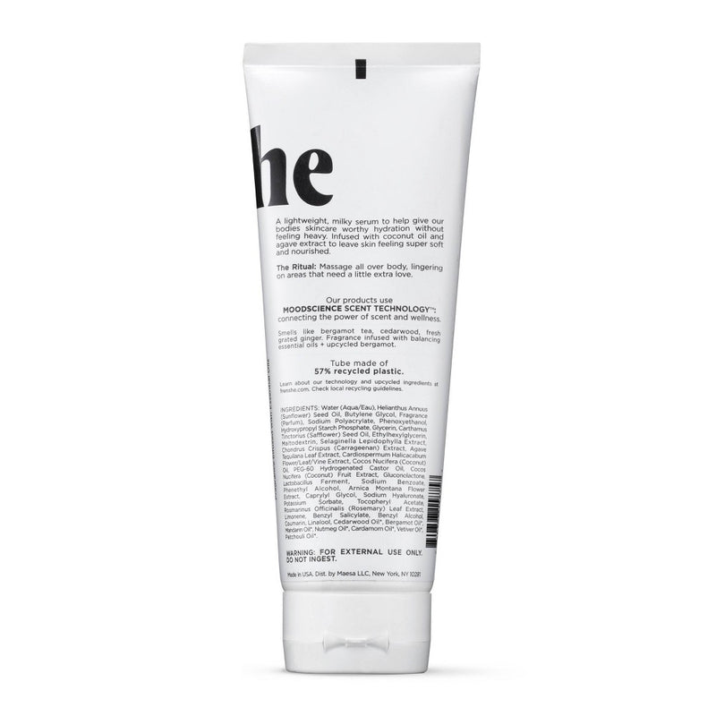 Being Frenshe Milky Hydrating Lotion for Dry Skin with Coconut Oil - Bergamot Cedar - 8 fl oz