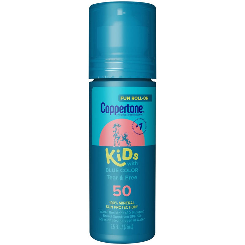 Coppertone Kids' Roll-On Sunscreen Lotion - SPF 50 - 2.5 fl oz